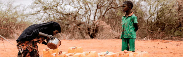 <b>LA FAIM DANS LE MONDE</b> <br />
UNE CRISE SANS PRÉCÉDENT