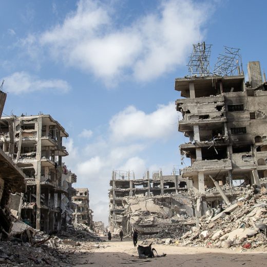 CH11031397_Destroyed buildings in Khan Younis, the Gaza Strip-save the children-zg Gaza