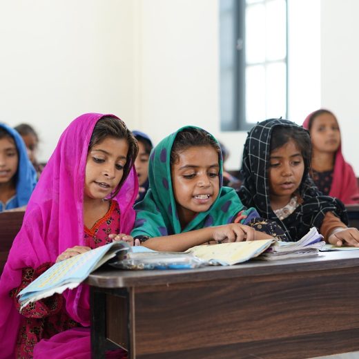 CH11193383_Children attending classes in the new-built climate friendly school in Khairpur, Sindh Province, Pakistan.jpg