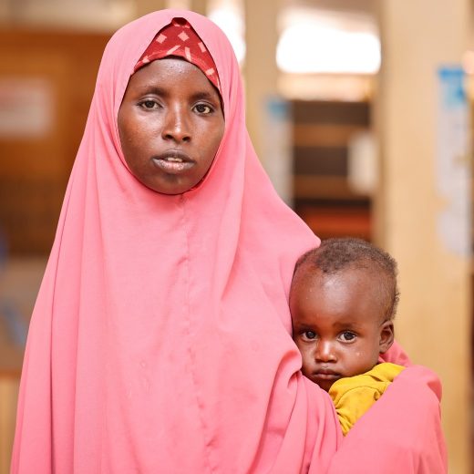 Mutter und Kind in Somalia